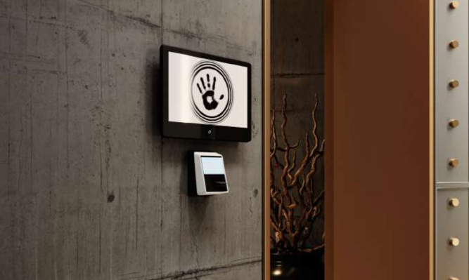 Foto von Handvenen-Scanner